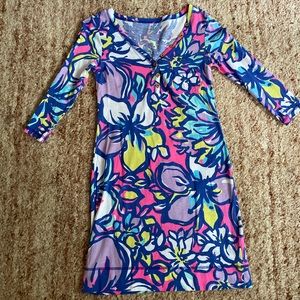 XS Lilly Pulitzer Cat Walk Palmetto Dress